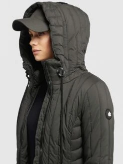 Khujo Winterjassen Winterjas Jerry Dames Olijfgroen 16 Khujo Winterjassen Winterjas Jerry Dames Olijfgroen -Khujo f3ee75166136b0be5b0b9f14d7876eb2