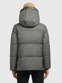 Khujo Winterjassen Winterjas Japura 2 Dames Kaki -Khujo f6311abcfdc7fa1805af2aa2df685f75