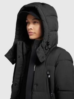 Khujo Tussenmantels Tussenmantel Melona Dames Zwart -Khujo f8492d573af5063dfd90c83a7c4fa3bf