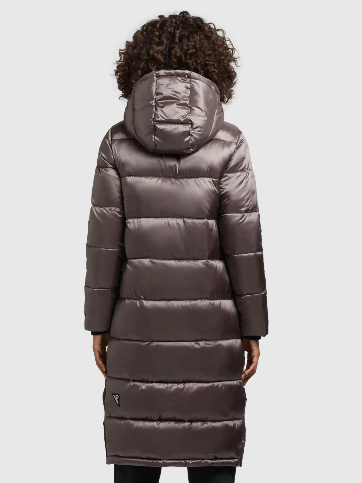 Khujo Wintermantels Wintermantel Julina Dames Taupe 6 Khujo Wintermantels Wintermantel Julina Dames Taupe - Afbeelding 4