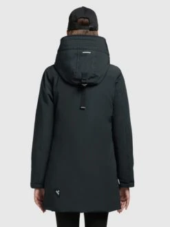 Khujo Winterjassen Winterjas Viona Dames Nachtblauw -Khujo fb8ad56c35e605c213ef4641b21e6ad2