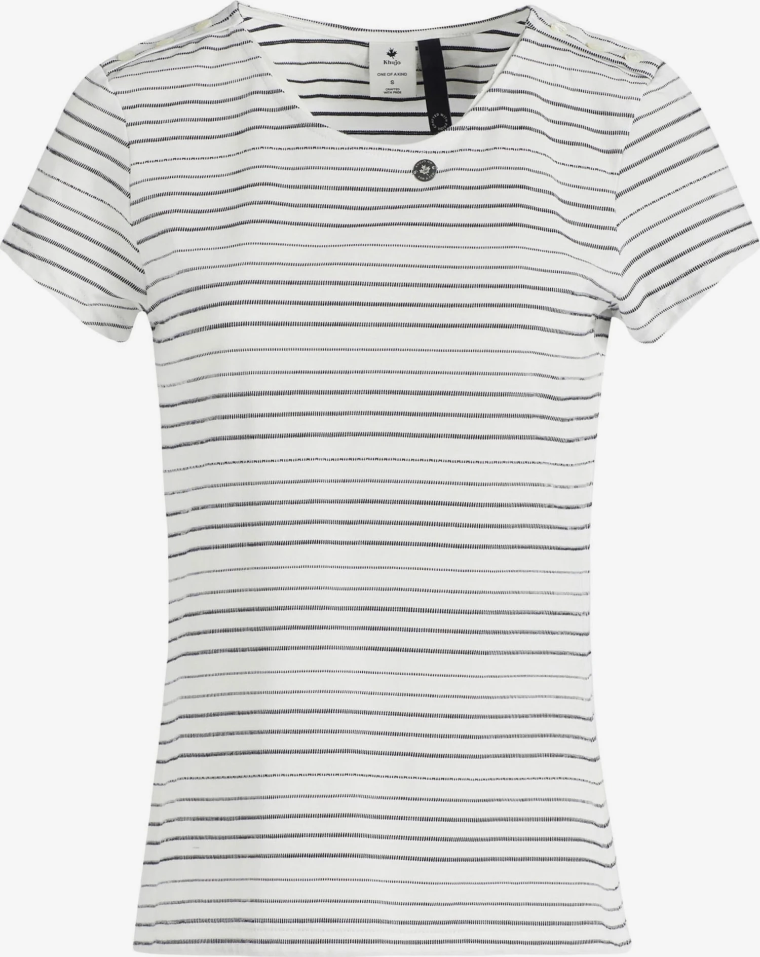 Khujo T-shirts Shirt Rafaela Dames Wit 3 Khujo T-shirts Shirt Rafaela Dames Wit