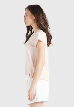 Khujo T-shirts Shirt Matama Dames Poederroze -Khujo fea6f8a669856808a8422a749e35d752