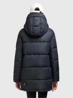 Khujo Winterjassen Winterjas Werola 2 Dames Nachtblauw -Khujo ff289ad8d050a01474eea47e42de0204