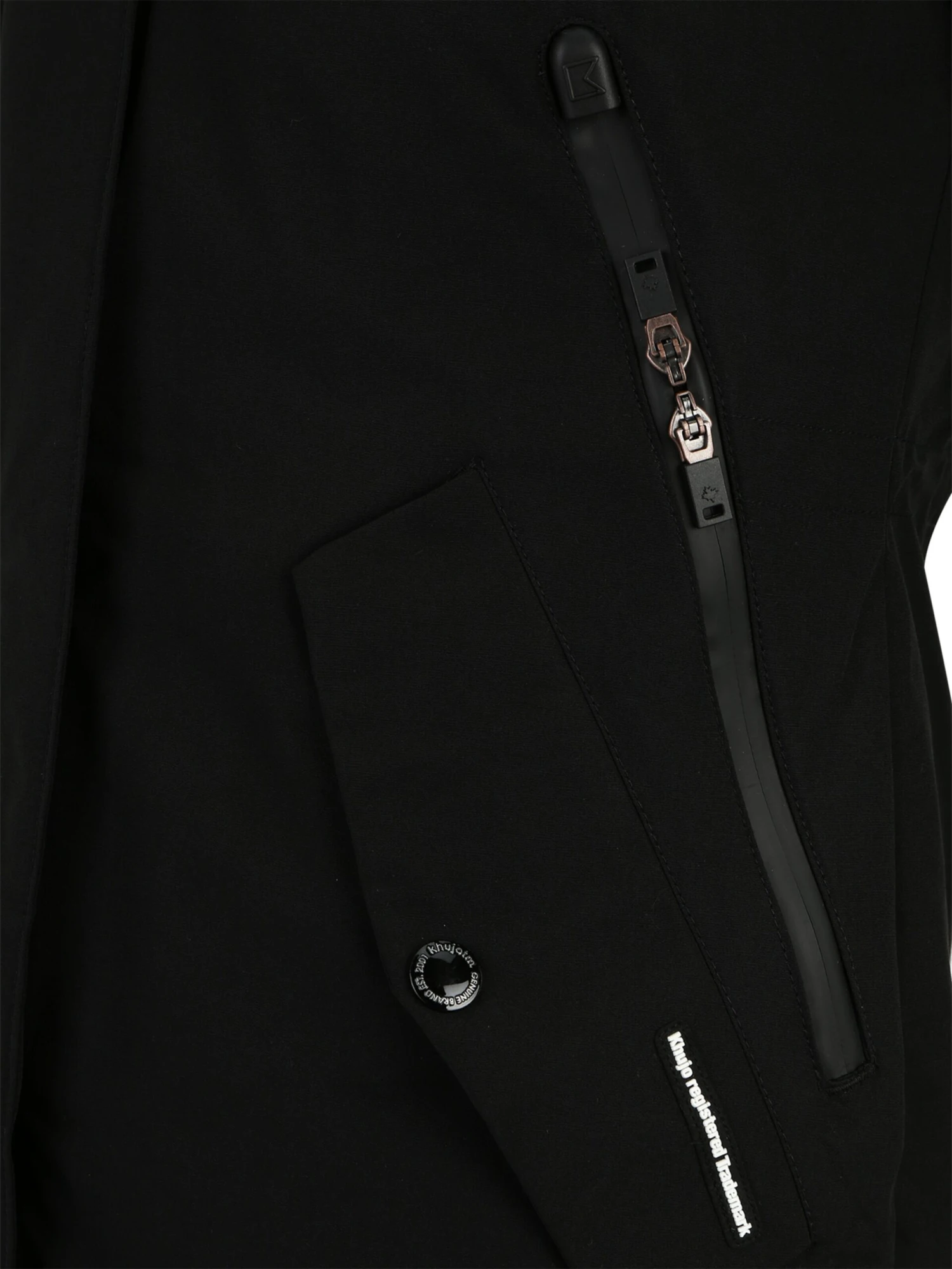 Khujo Wintermantels Wintermantel Charlyn 3 Dames Zwart 8 Khujo Wintermantels Wintermantel Charlyn 3 Dames Zwart - Afbeelding 6